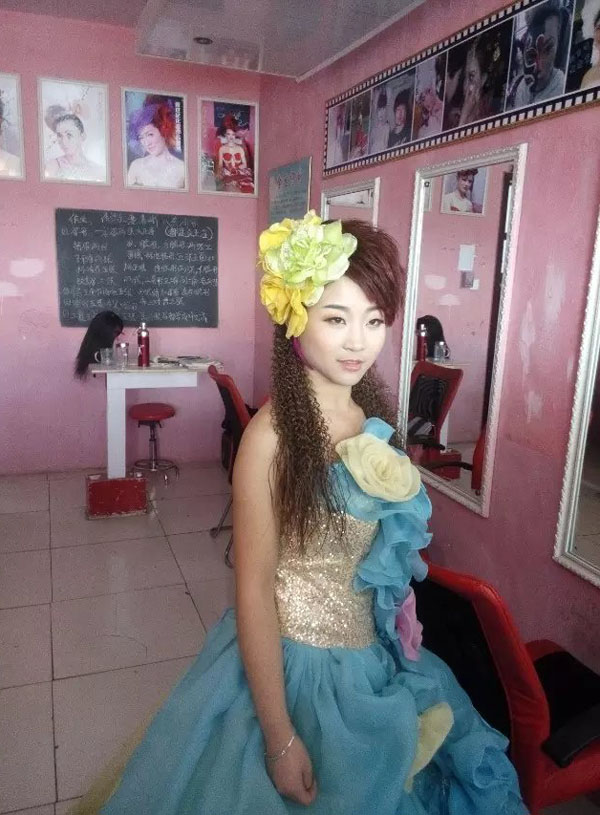 影樓化妝造型班作品展示